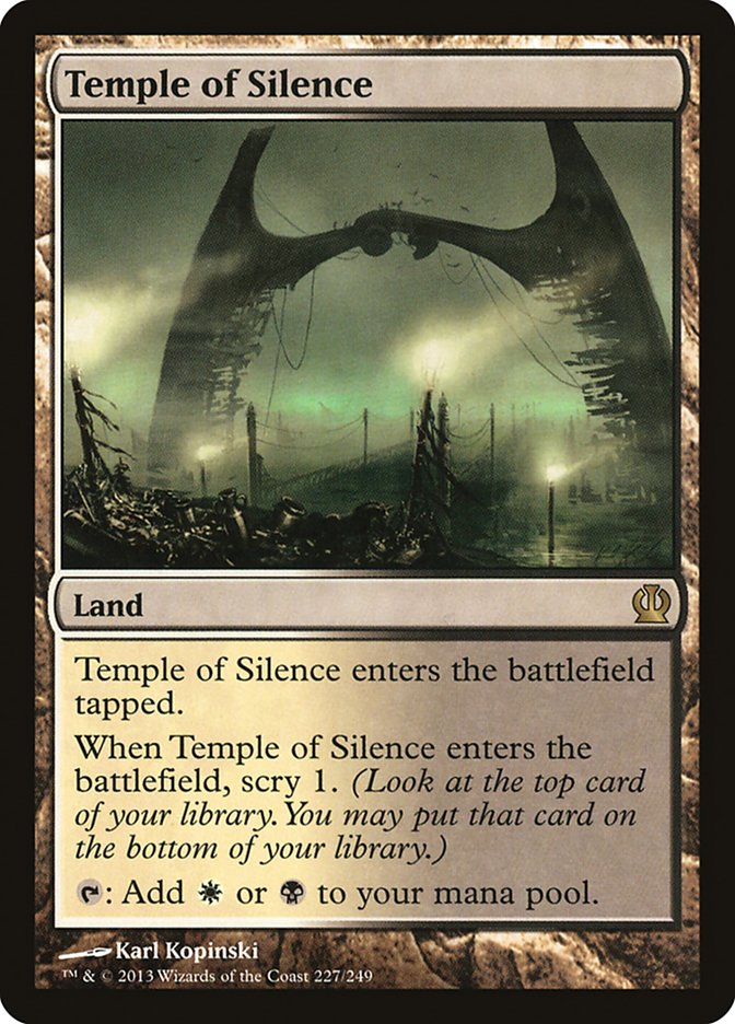 Temple of Silence [Theros], MTG Single - Gamers Grove