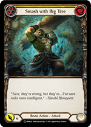 Smash with Big Tree (Yellow) (Rainbow Foil) [U-MON227-RF] Unlimited Edition Rainbow Foil