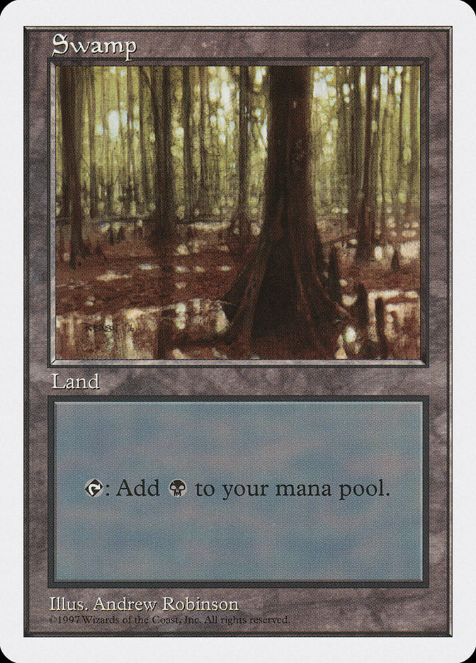 Swamp (439) [Fifth Edition], MTG Single - Gamers Grove