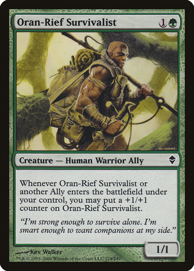 Oran-Rief Survivalist [Zendikar], MTG Single - Gamers Grove