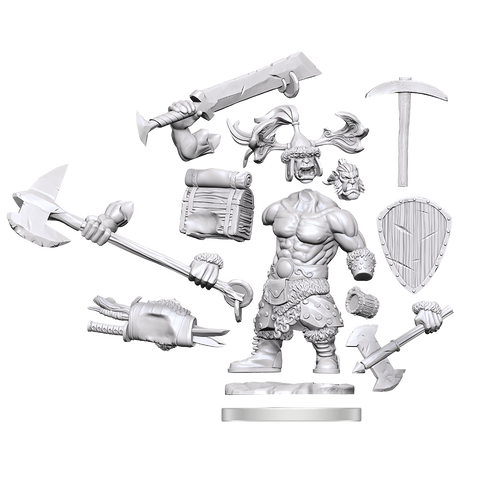 D&D Frameworks: Orc Barbarian Male