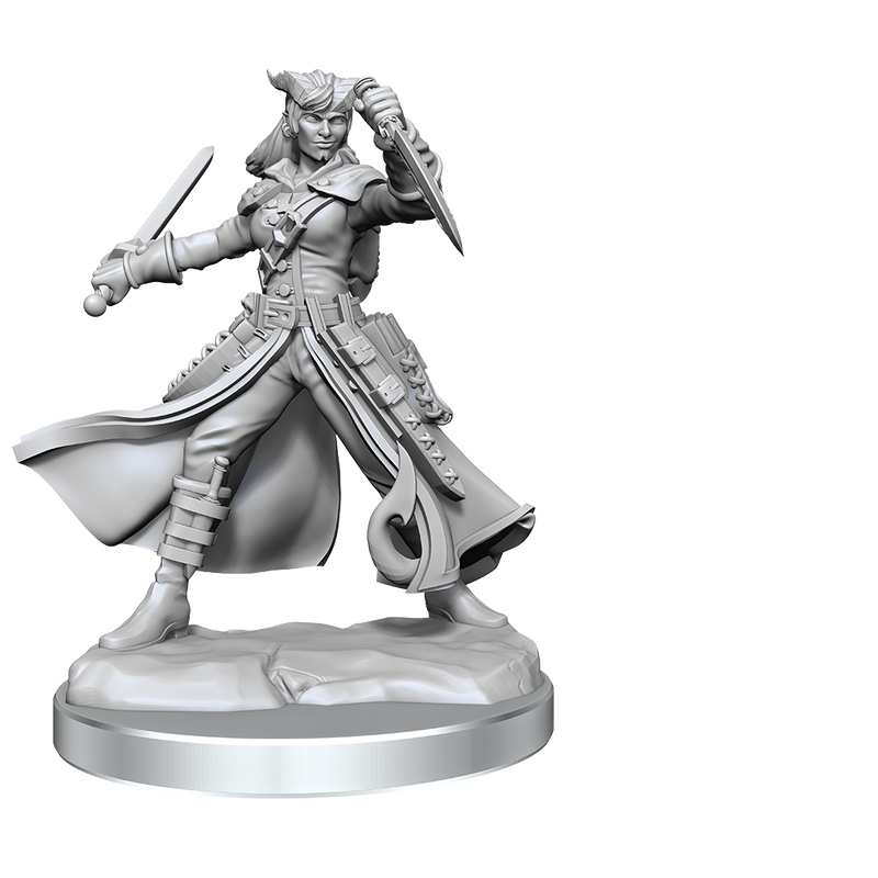 D&D Frameworks: Tiefling Rogue Female