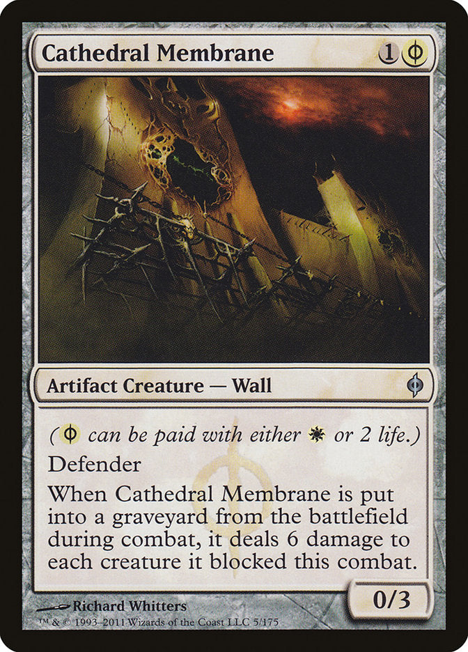 Cathedral Membrane [New Phyrexia], MTG Single - Gamers Grove