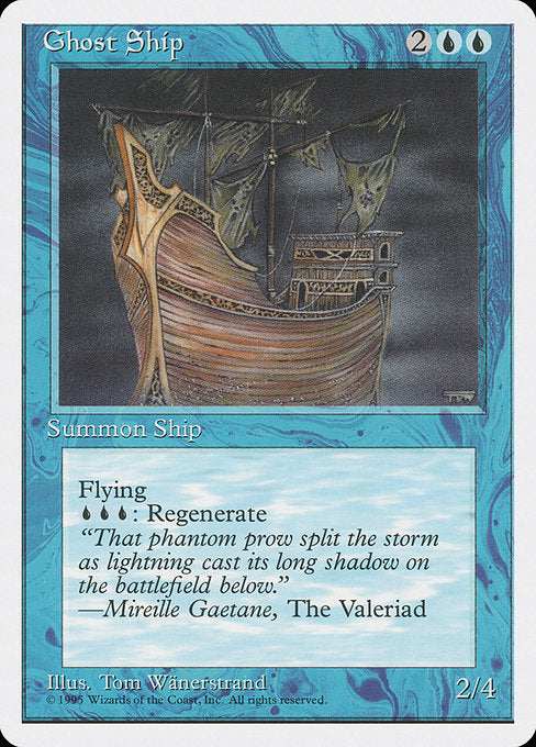 Ghost Ship [Fourth Edition], MTG Single - Gamers Grove