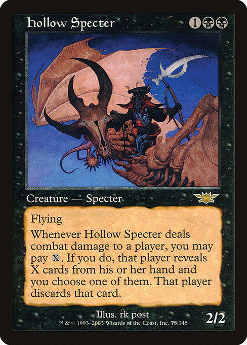 Hollow Specter [Legions], MTG Single - Gamers Grove