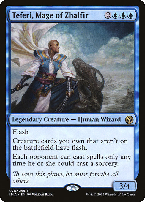 Teferi, Mage of Zhalfir [Iconic Masters], MTG Single - Gamers Grove