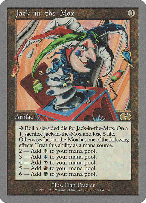 Jack-in-the-Mox [Unglued], MTG Single - Gamers Grove