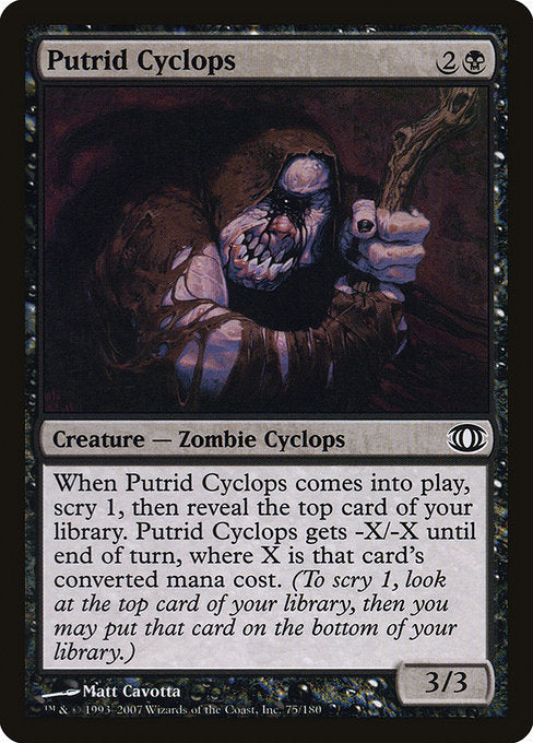 Putrid Cyclops [Future Sight], MTG Single - Gamers Grove