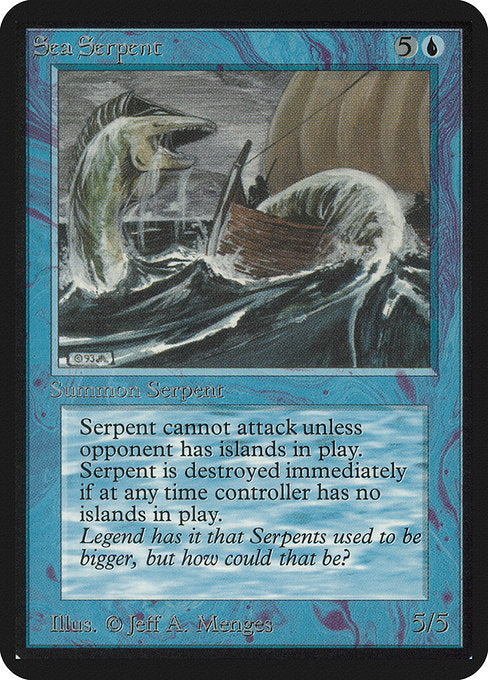 Sea Serpent [Limited Edition Alpha]