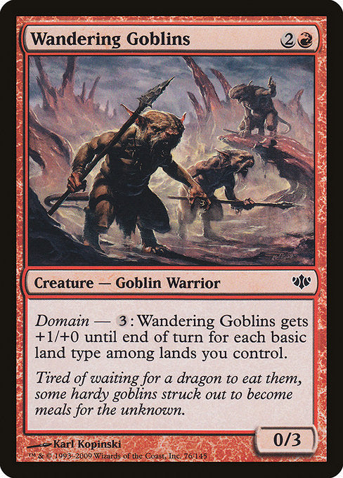 Wandering Goblins [Conflux], MTG Single - Gamers Grove