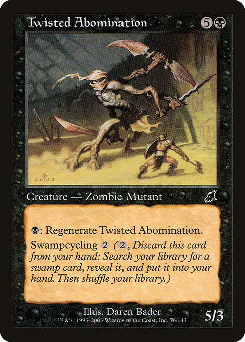 Twisted Abomination [Scourge], MTG Single - Gamers Grove