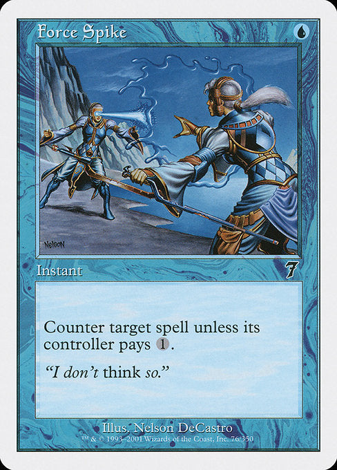 Force Spike [Seventh Edition], MTG Single - Gamers Grove