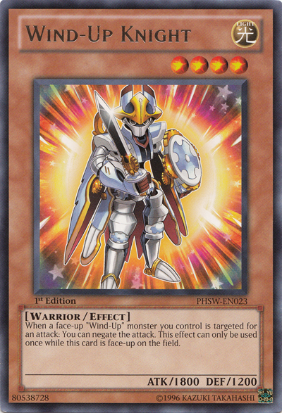 Wind-Up Knight [PHSW-EN023] Rare