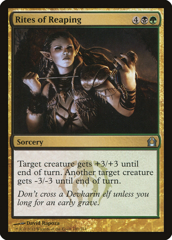 Rites of Reaping [Return to Ravnica], MTG Single - Gamers Grove