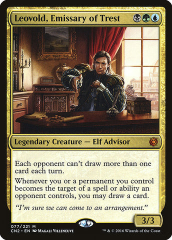 Leovold, Emissary of Trest [Conspiracy: Take the Crown], MTG Single - Gamers Grove