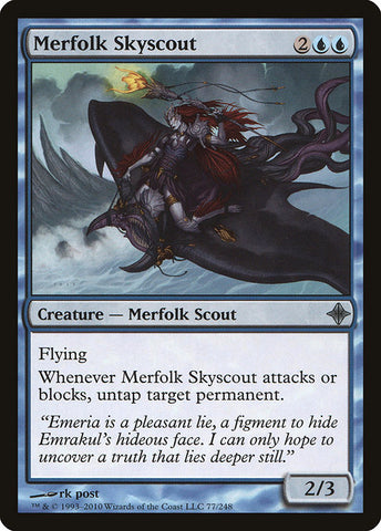 Merfolk Skyscout [Rise of the Eldrazi], MTG Single - Gamers Grove