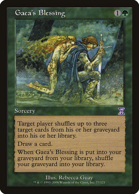 Gaea's Blessing [Time Spiral Timeshifted], MTG Single - Gamers Grove