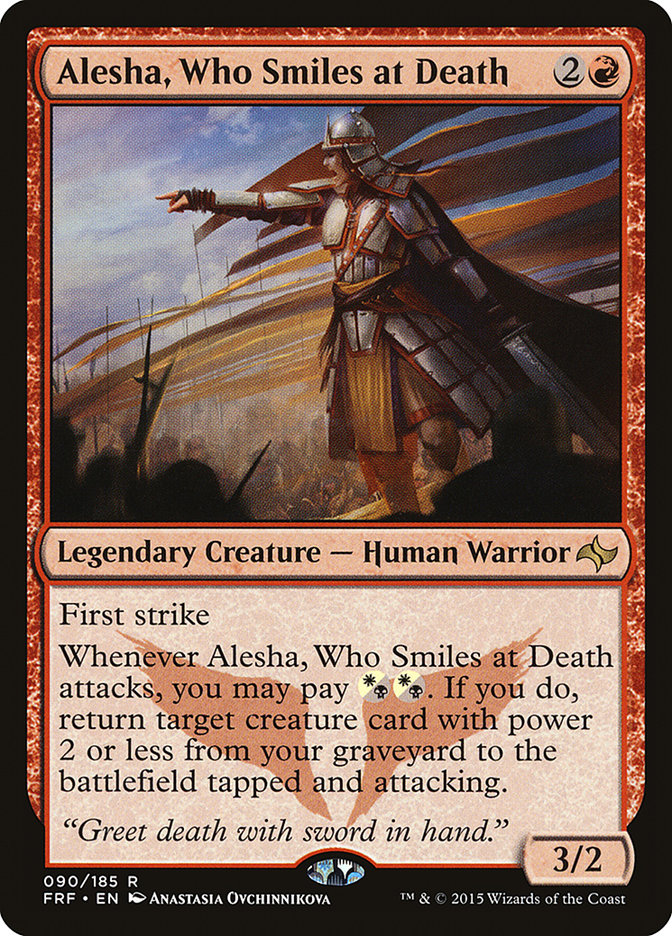 Alesha, Who Smiles at Death [Fate Reforged], MTG Single - Gamers Grove