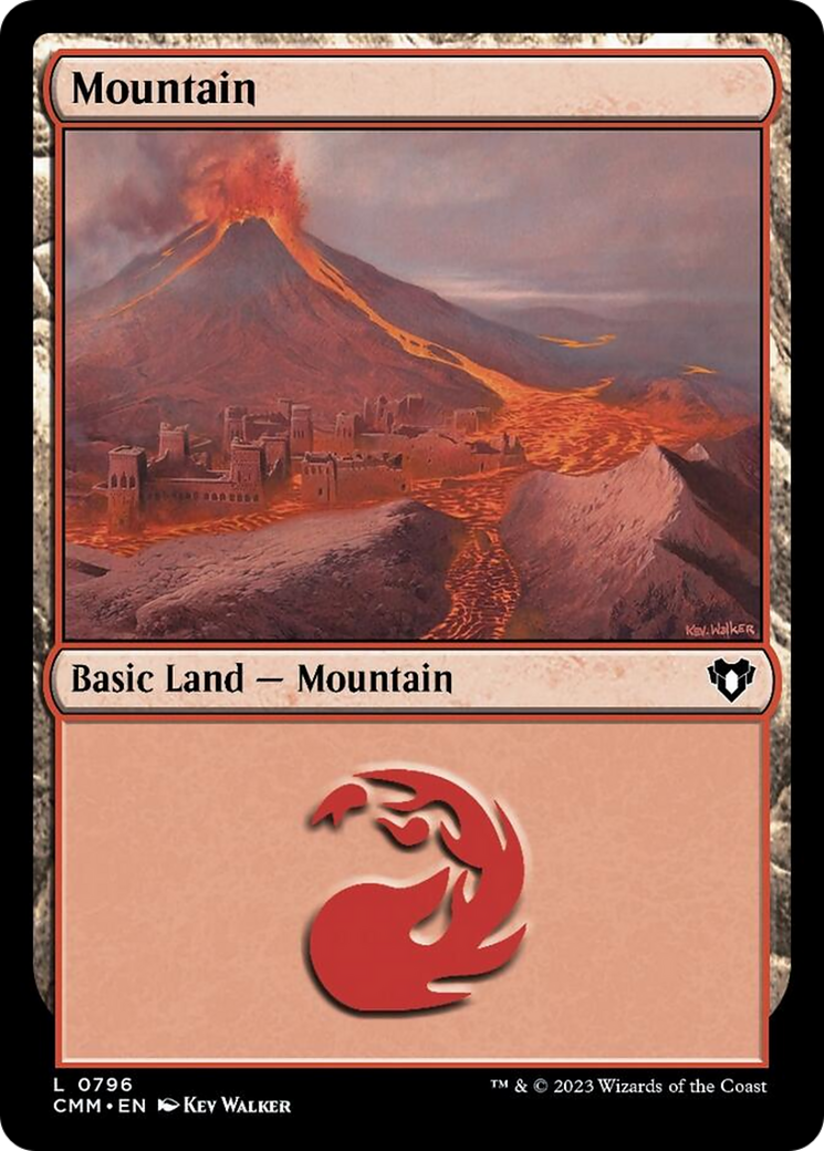 Mountain (796) [Commander Masters]