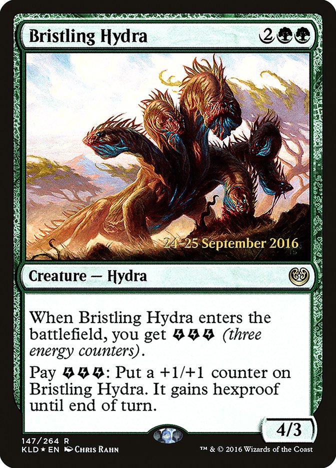 Bristling Hydra  [Kaladesh Prerelease Promos], MTG Single - Gamers Grove