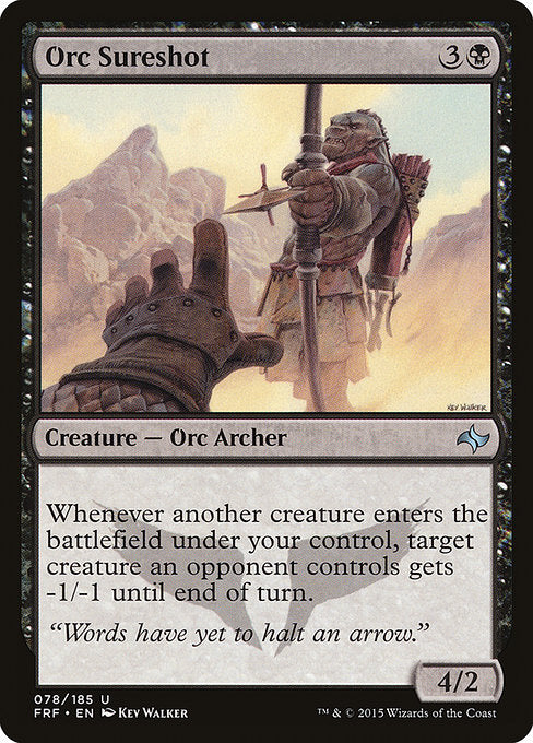 Orc Sureshot [Fate Reforged], MTG Single - Gamers Grove