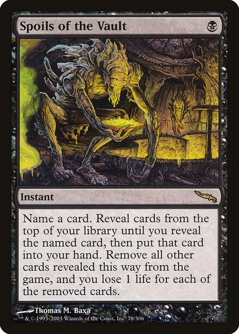 Spoils of the Vault [Mirrodin], MTG Single - Gamers Grove