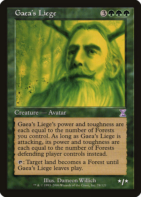 Gaea's Liege [Time Spiral Timeshifted], MTG Single - Gamers Grove