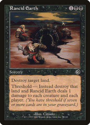 Rancid Earth [Torment], MTG Single - Gamers Grove