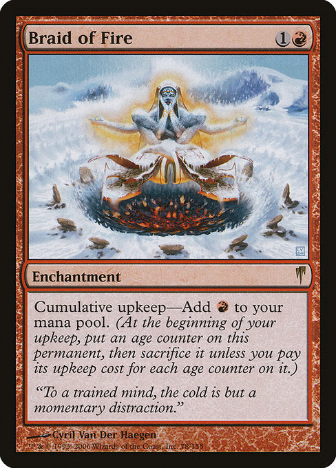 Braid of Fire [Coldsnap], MTG Single - Gamers Grove