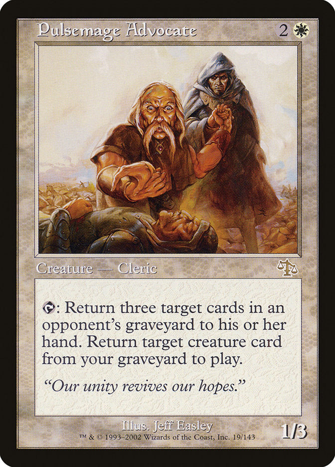 Pulsemage Advocate [Judgment], MTG Single - Gamers Grove