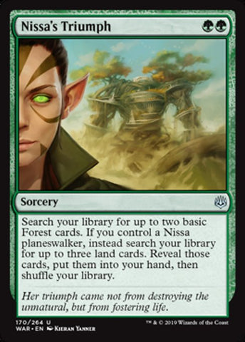 Nissa's Triumph [War of the Spark]