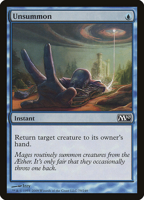 Unsummon [Magic 2010], MTG Single - Gamers Grove