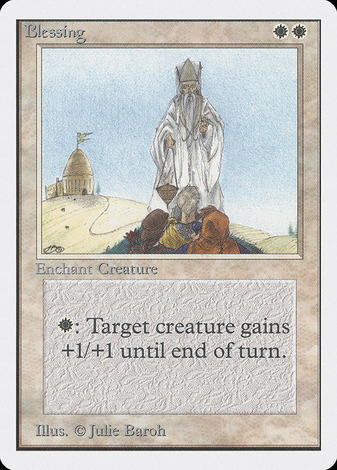 Blessing [Unlimited Edition], MTG Single - Gamers Grove