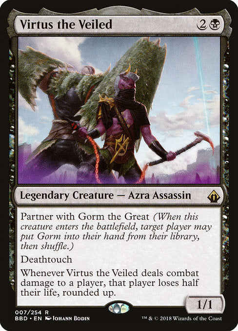 Virtus the Veiled [Battlebond], MTG Single - Gamers Grove