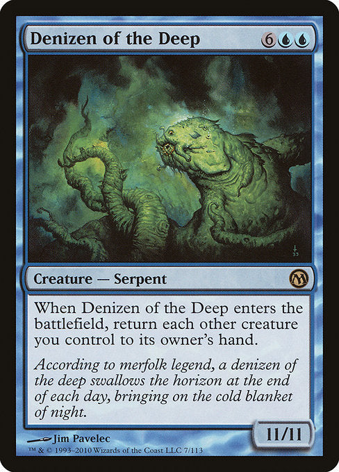 Denizen of the Deep [Duels of the Planeswalkers], MTG Single - Gamers Grove