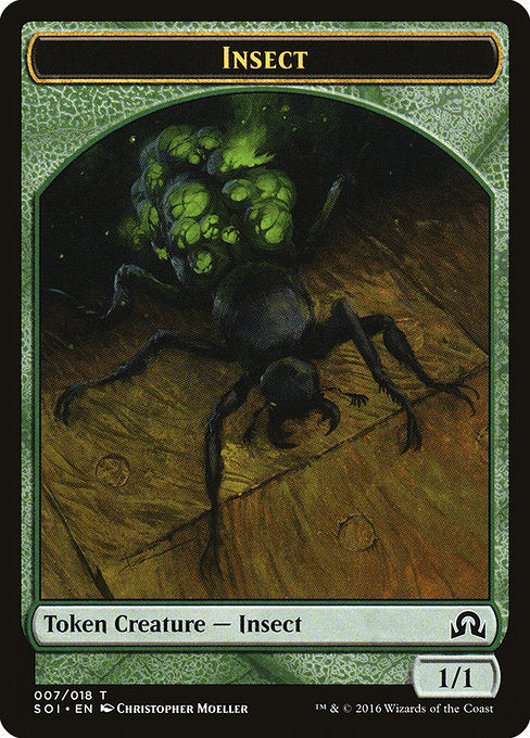 Insect [Shadows over Innistrad Tokens], MTG Single - Gamers Grove
