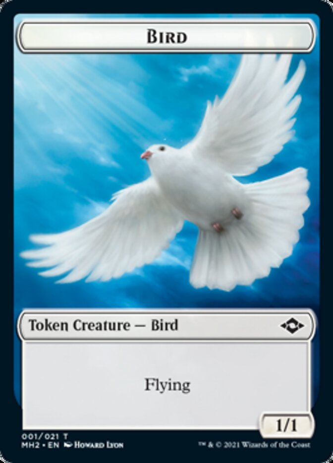 Bird Token // Treasure Token (