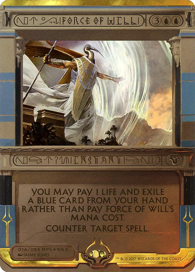 Force of Will (Invocation) [Amonkhet Invocations], MTG Single - Gamers Grove