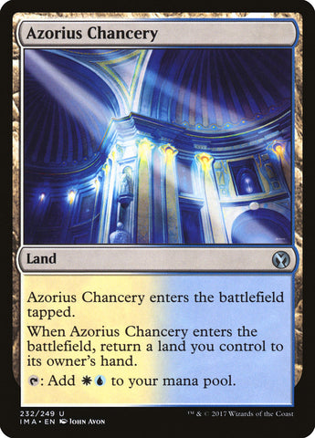 Azorius Chancery [Iconic Masters], MTG Single - Gamers Grove
