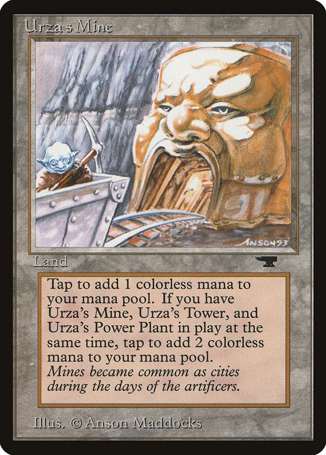 Urza's Mine (Mine Cart Entering Mouth) [Antiquities], MTG Single - Gamers Grove