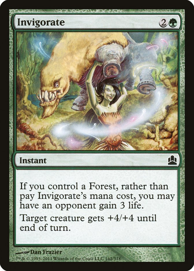 Invigorate [Commander 2011], MTG Single - Gamers Grove