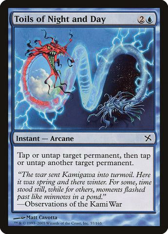 Toils of Night and Day [Betrayers of Kamigawa], MTG Single - Gamers Grove