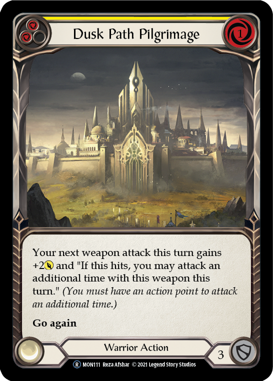 Dusk Path Pilgrimage (Yellow) [U-MON111] Unlimited Edition Normal