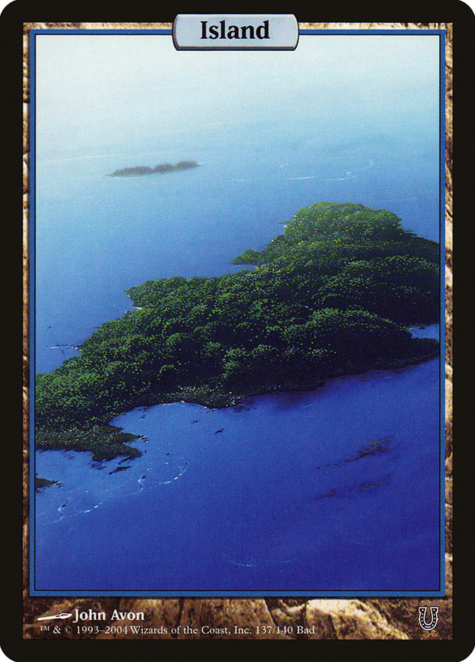 Island (137) [Unhinged], MTG Single - Gamers Grove
