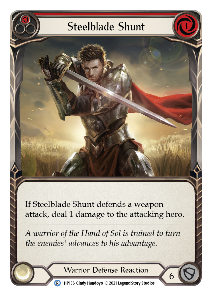 Steelblade Shunt (Red) [1HP156]