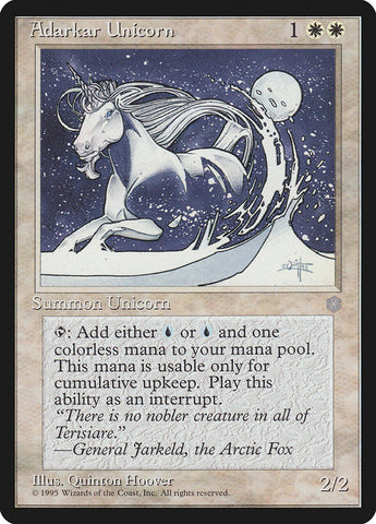 Adarkar Unicorn [Ice Age], MTG Single - Gamers Grove