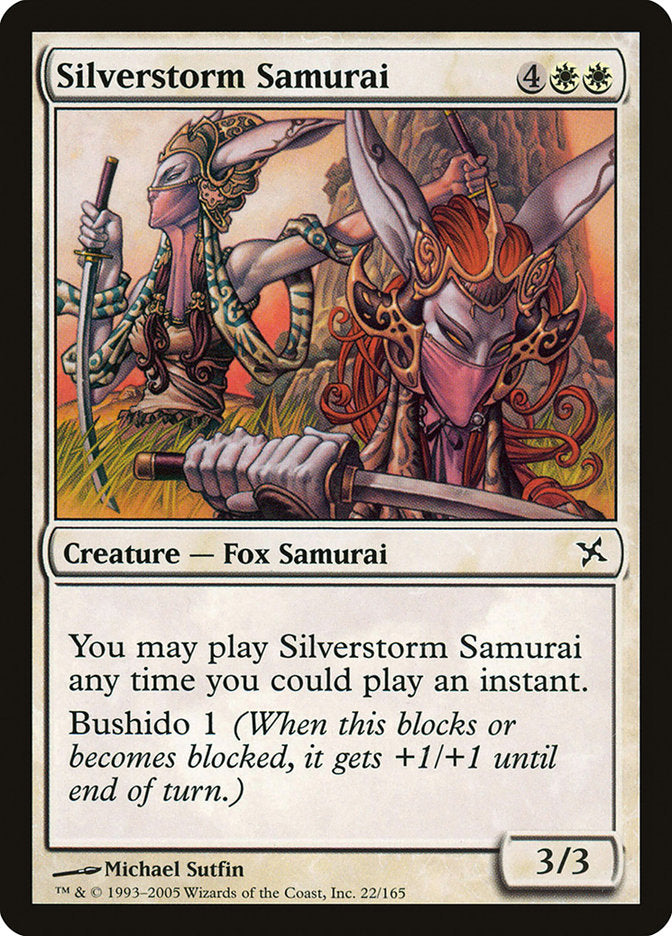 Silverstorm Samurai [Betrayers of Kamigawa], MTG Single - Gamers Grove