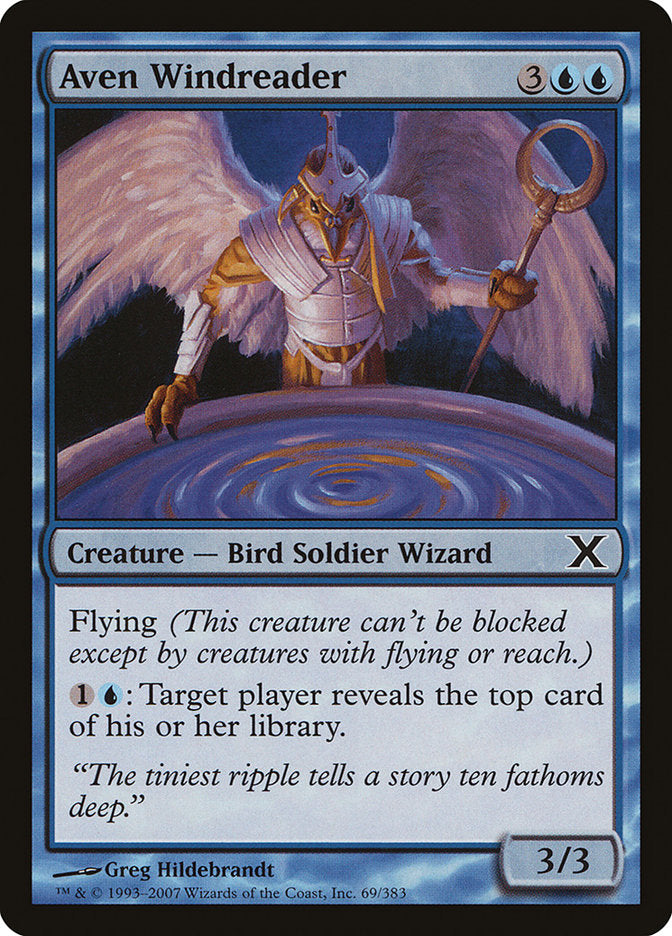 Aven Windreader [Tenth Edition], MTG Single - Gamers Grove