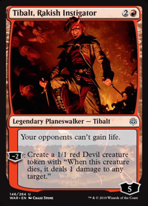 Tibalt, Rakish Instigator [War of the Spark]