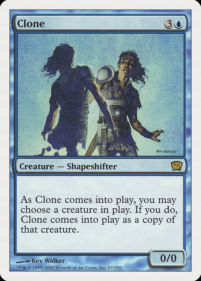 Clone (9th Edition) [Oversize Cards]